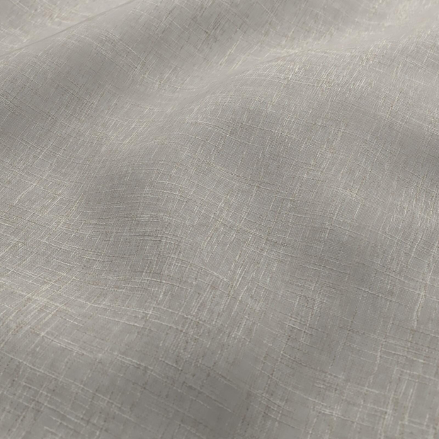 Photo of the fabric Savina Fossil swatch by Zepel Mercis. Use for Sheer Curtains. Style of Plain, Sheer