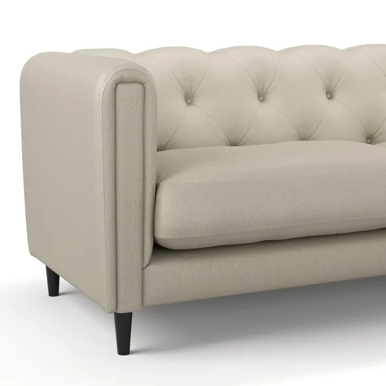 Photo of the fabric Soho Concrete swatch by James Dunlop. Use for Curtains, Upholstery, Accessory. Style of Plain, Texture
