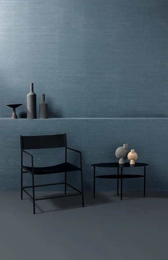 Photo of the fabric Glade Wallpaper Wk812 05 in situ by Kirkby Design. Use for Wall Covering. Style of Plain