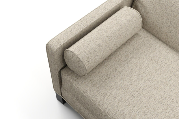 Photo of the fabric Omni Antique swatch by James Dunlop FibreGuard. Use for Upholstery, Accessory, Top of Bed. Style of Plain, Texture