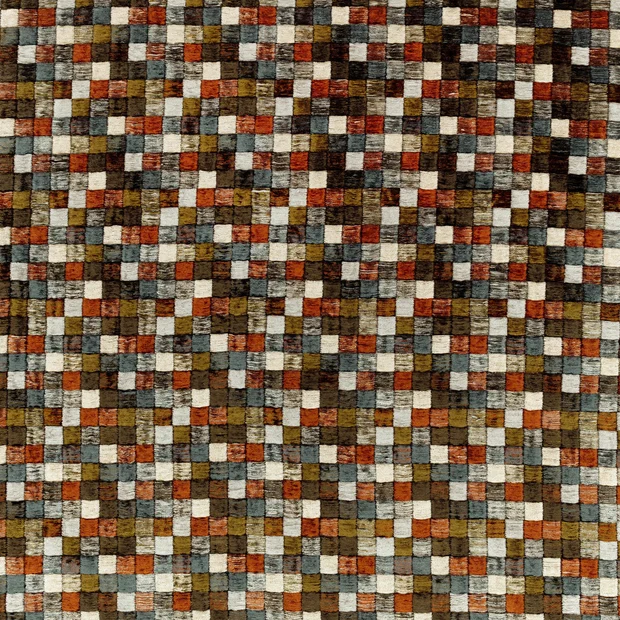 Photo of the fabric Campden Z813 (03&04) 04 swatch by Zinc. Use for Upholstery, Accessory. Style of Geometric, Velvet
