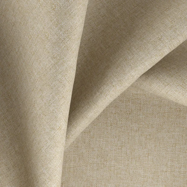 Photo of the fabric Re Delis Flax swatch by FR-One. Use for Curtains, Accessory, Top of Bed. Style of Plain, Taffeta