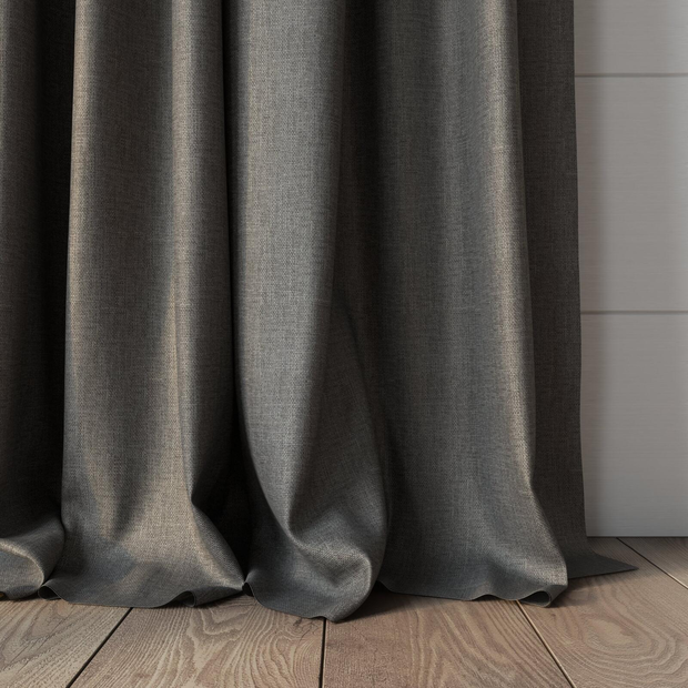 Photo of the fabric Matrix FR Driftwood swatch by James Dunlop Essentials. Use for Curtains. Style of Dim Out, Plain