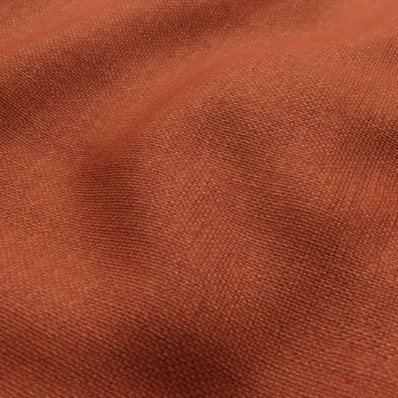 Photo of the fabric Rocco Pumpkin swatch by Zepel FibreGuard. Use for Upholstery, Accessory. Style of Plain, Texture