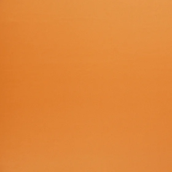 Photo of the fabric Sateen 137 Persimmon swatch by Zepel. Use for Curtains, Upholstery, Accessory, Top of Bed. Style of Plain, Taffeta