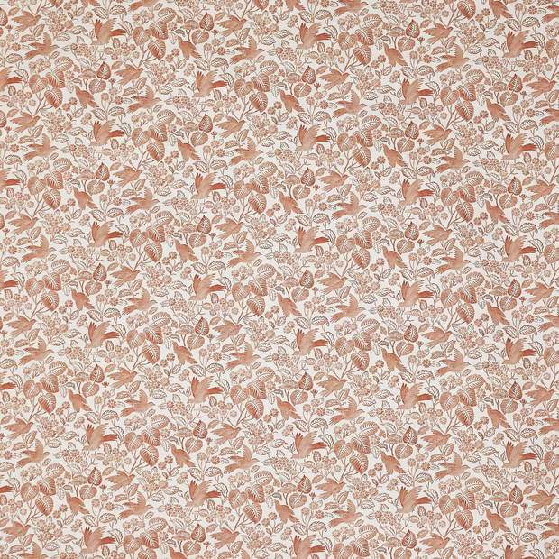 Photo of the fabric Hollies 8824 401 swatch by Prestigious. Use for Curtains, Accessory. Style of Floral And Botannical, Print