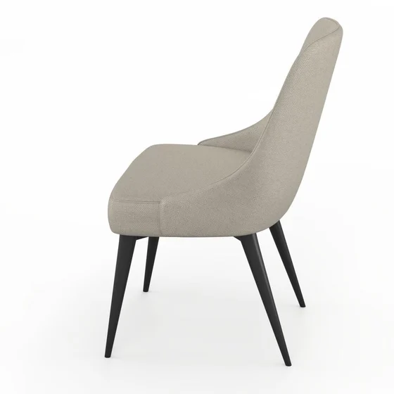 Photo of the fabric Classica Driftwood swatch by James Dunlop. Use for Upholstery, Accessory. Style of Plain, Taffeta