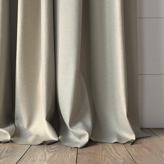 Photo of the fabric Atelier Parchment swatch by James Dunlop. Use for Curtains, Accessory. Style of Plain, Taffeta