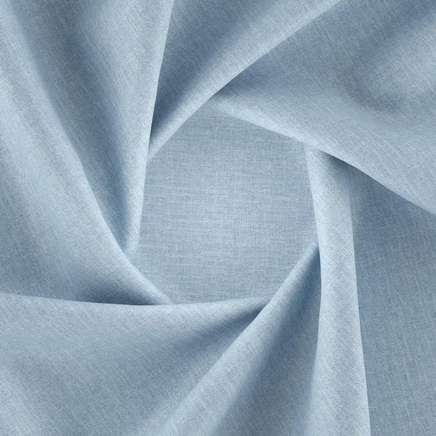 Photo of the fabric Casual Horizon swatch by Zepel FibreGuard. Use for Curtains, Upholstery, Accessory, Top of Bed. Style of Plain, Texture