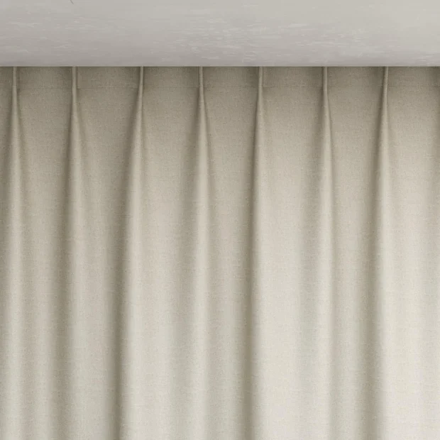 Photo of the fabric Ocean Jute swatch by Mokum. Use for Curtains. Style of Plain, Texture
