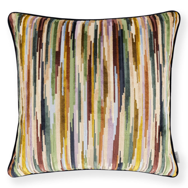 Photo of the fabric Benito 50 X 50Cm Cushion Rc818 01 swatch by Romo. Use for Cushion with Inner