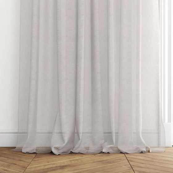 Photo of the fabric Seaview Driftwood swatch by James Dunlop. Use for Sheer Curtains. Style of Plain, Sheer