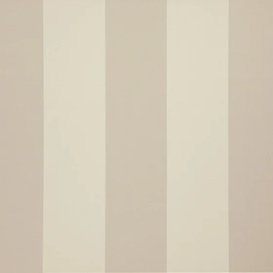Photo of the fabric Advance Ivory swatch by James Dunlop Essentials. Use for Curtains, Upholstery, Accessory, Top of Bed. Style of Stripe, Taffeta