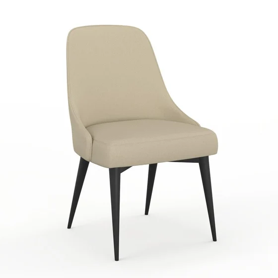 Photo of the fabric Noosa Sand swatch by James Dunlop. Use for Upholstery, Accessory. Style of Plain, Texture