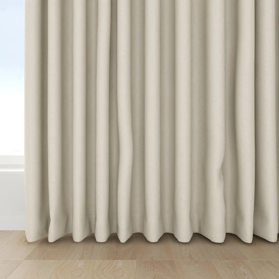 Photo of the fabric Ocean Jute swatch by Mokum. Use for Curtains. Style of Plain, Texture