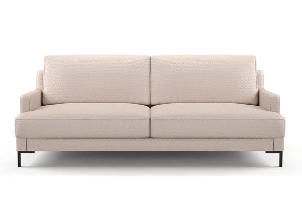 Photo of the fabric Topiary Blush swatch by Mokum. Use for Upholstery, Accessory. Style of Geometric