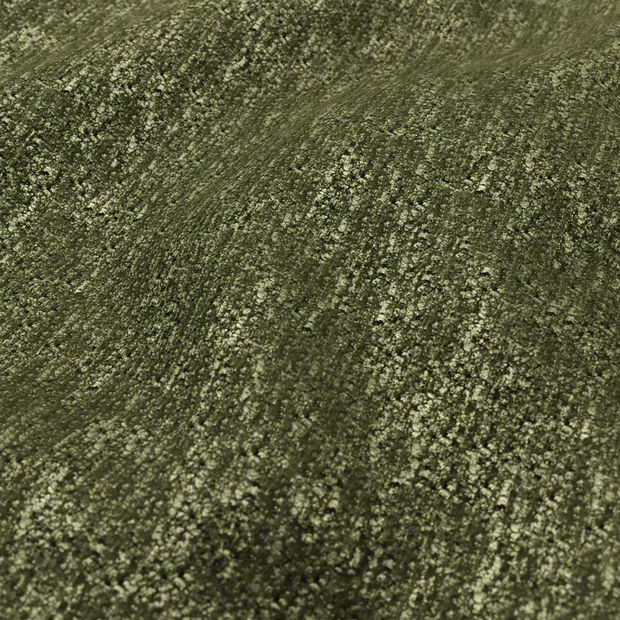 Photo of the fabric Cuddly Basil swatch by Zepel FibreGuard. Use for Upholstery, Accessory. Style of Chenille, Plain