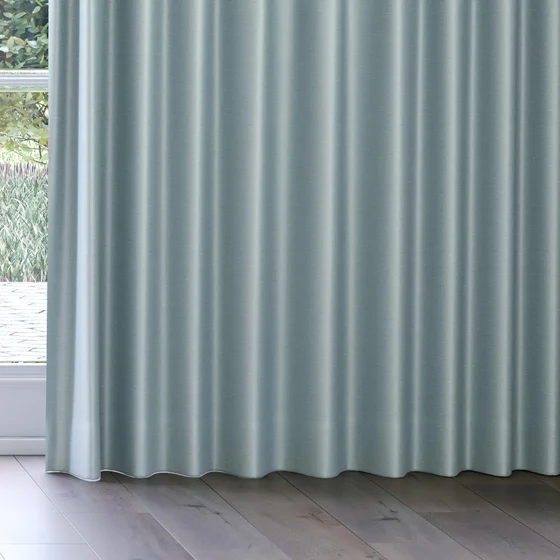 Photo of the fabric Stallion 2 Blackout Mineral swatch by James Dunlop Essentials. Use for Curtains. Style of Plain, Texture