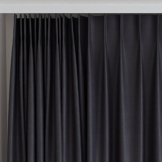Photo of the fabric Luxe Limo swatch by James Dunlop Essentials. Use for Curtains, Accessory, Top of Bed. Style of Plain, Texture