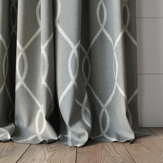 Photo of the fabric Latimer Dove swatch by James Dunlop. Use for Curtains, Accessory. Style of Traditional