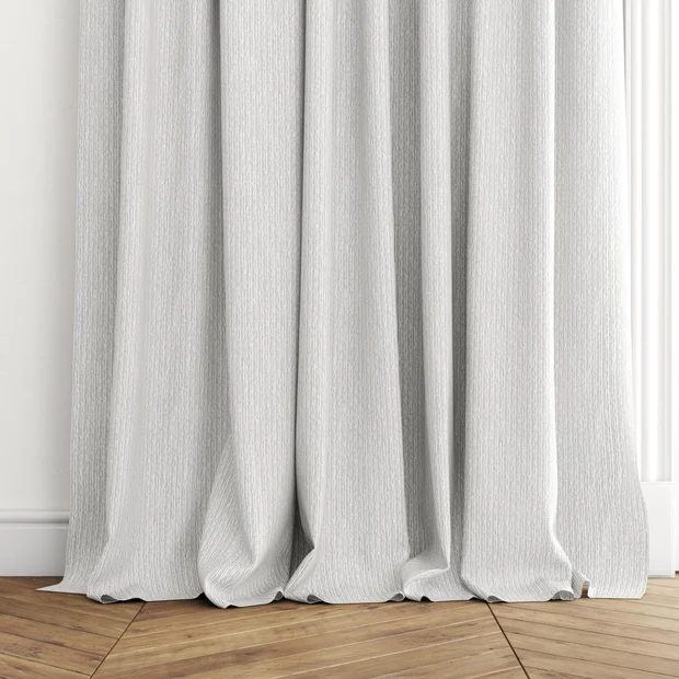 Photo of the fabric Semblance Angora swatch by James Dunlop. Use for Sheer Curtains. Style of Plain, Sheer