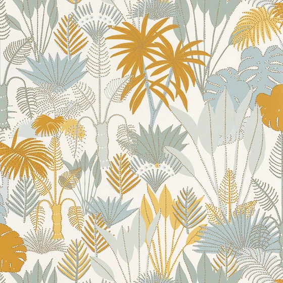 Photo of the fabric Philippines Wallpaper 10141 75 08 swatch by James Dunlop. Use for Wall Covering. Style of Floral And Botannical