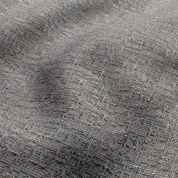 Photo of the fabric Octavia Steel swatch by Zepel FibreGuard. Use for Upholstery, Accessory, Top of Bed. Style of Plain, Texture