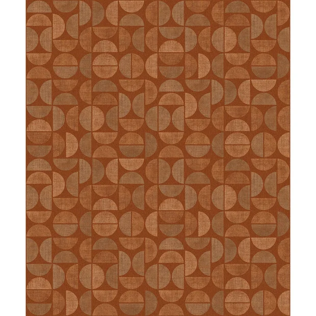 Photo of the fabric Dualis Wp 7688 7688 1222 swatch by Casamance. Use for Wall Covering. Style of Geometric, Texture