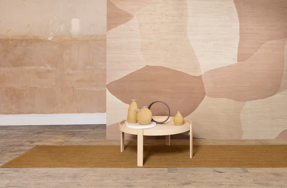 Photo of the fabric Studio Panel Wk817 02 in situ by Kirkby Design. Use for Wall Covering, Wall Panel/Mural. Style of Geometric