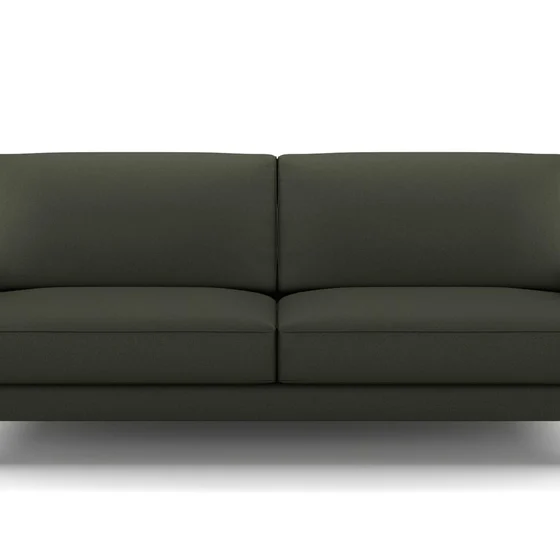 Photo of the fabric Pueblo Moss swatch by Mokum. Use for Upholstery, Accessory. Style of Plain, Texture