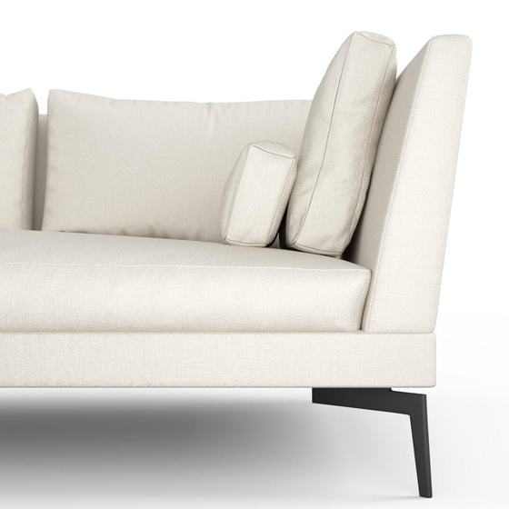 Photo of the fabric Pandanus Seasalt swatch by Mokum. Use for Upholstery. Style of Plain, Taffeta