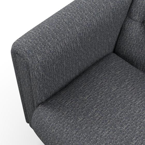 Photo of the fabric Omni Shadow swatch by James Dunlop FibreGuard. Use for Upholstery, Accessory, Top of Bed. Style of Plain, Texture
