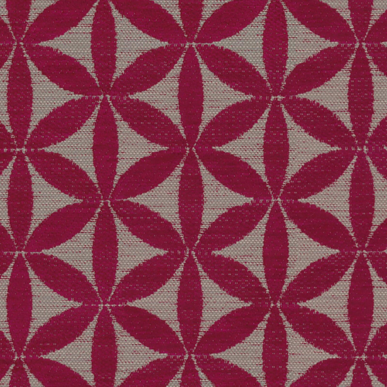 Photo of the fabric Tapa Fuchsia swatch by James Dunlop. Use for Upholstery, Accessory. Style of Geometric