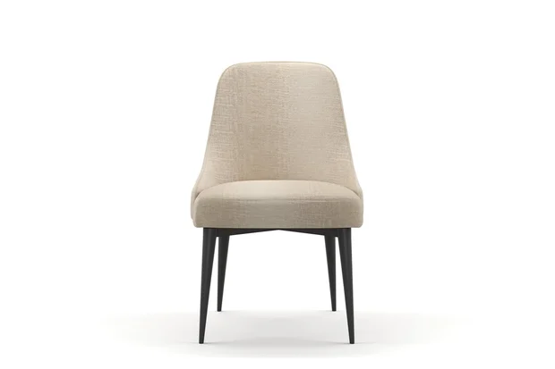 Photo of the fabric Maxime Sand swatch by James Dunlop. Use for Upholstery, Accessory. Style of Stripe, Texture