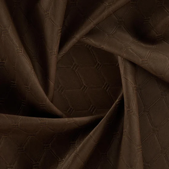 Photo of the fabric Tia Wood swatch by Zepel FibreGuard. Use for Upholstery, Accessory, Top of Bed. Style of Geometric, Velvet