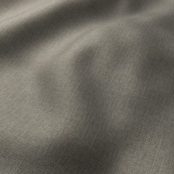Photo of the fabric Cyborg Slate swatch by Zepel FibreGuard. Use for Curtains, Upholstery, Accessory, Top of Bed. Style of Plain, Taffeta