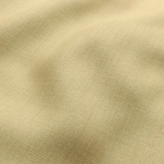 Photo of the fabric Linex Sand swatch by Zepel. Use for Curtains, Upholstery, Accessory, Top of Bed. Style of Plain, Texture