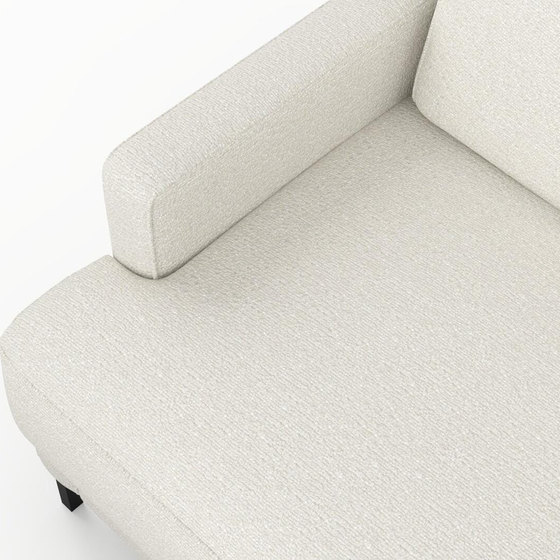Photo of the fabric Grain Wool swatch by Mokum. Use for Upholstery, Accessory, Top of Bed. Style of Plain, Texture