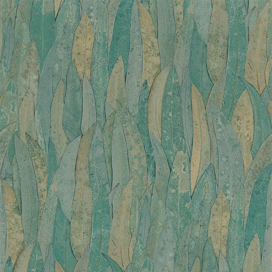 Photo of the fabric Neluwa Wp 7596 7596 1324 swatch by Casamance. Use for Wall Covering. Style of Floral And Botannical, Texture