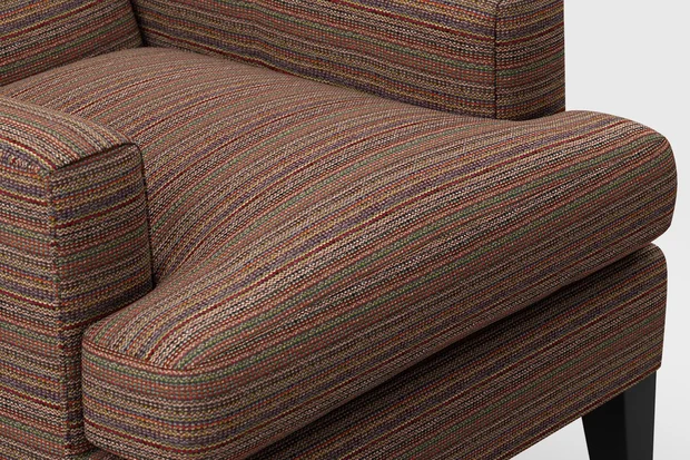 Photo of the fabric Festivity Prescious swatch by James Dunlop FibreGuard. Use for Upholstery, Accessory. Style of Jacquard, Stripe
