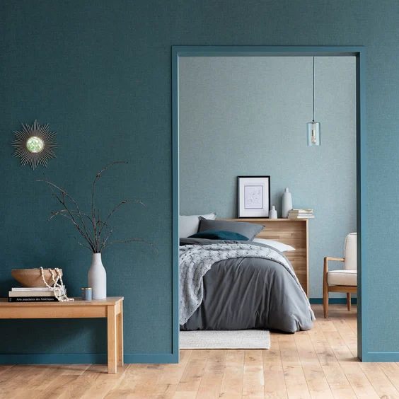 Linen Wallpaper by James Dunlop