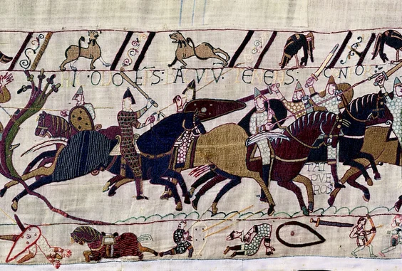Vignette of the Bayeux Tapestry