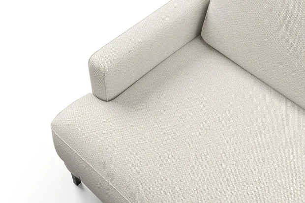 Photo of the fabric Reef Jute swatch by Mokum. Use for Upholstery, Accessory. Style of Plain, Texture