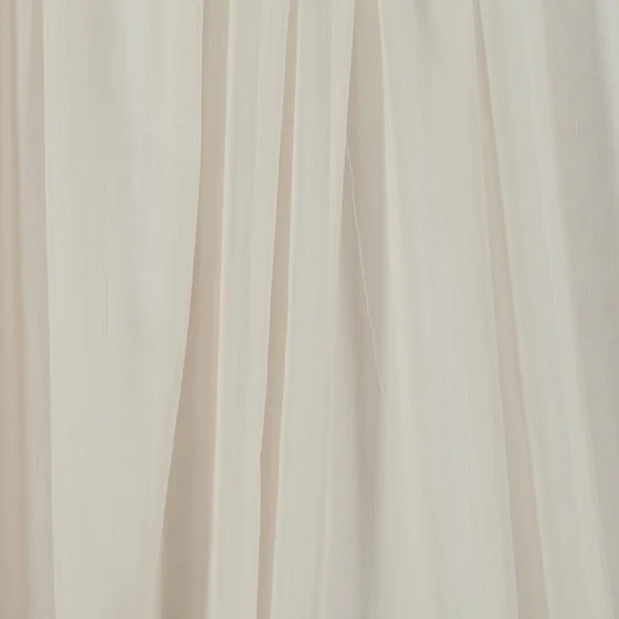 Photo of the fabric Hazy FR V3068 02 swatch by Villa Nova. Use for Sheer Curtains. Style of Plain, Sheer