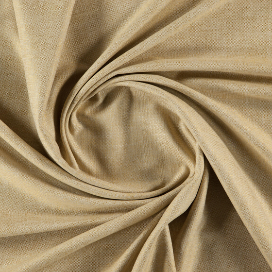 Photo of the fabric Unos Wheat swatch by Zepel. Use for Curtains, Upholstery, Accessory, Top of Bed. Style of Plain, Taffeta
