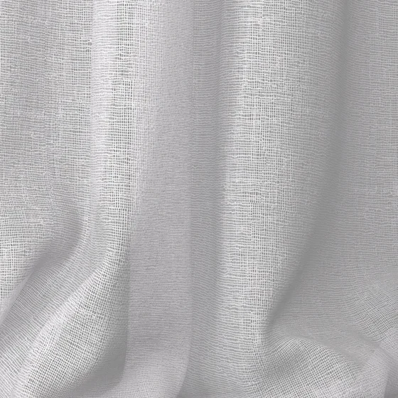 Photo of the fabric Seaview Alabaster swatch by James Dunlop. Use for Sheer Curtains. Style of Plain, Sheer