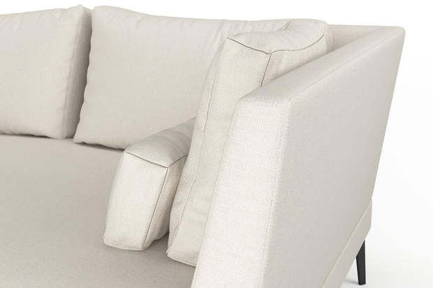 Photo of the fabric Pandanus Seasalt swatch by Mokum. Use for Upholstery. Style of Plain, Taffeta
