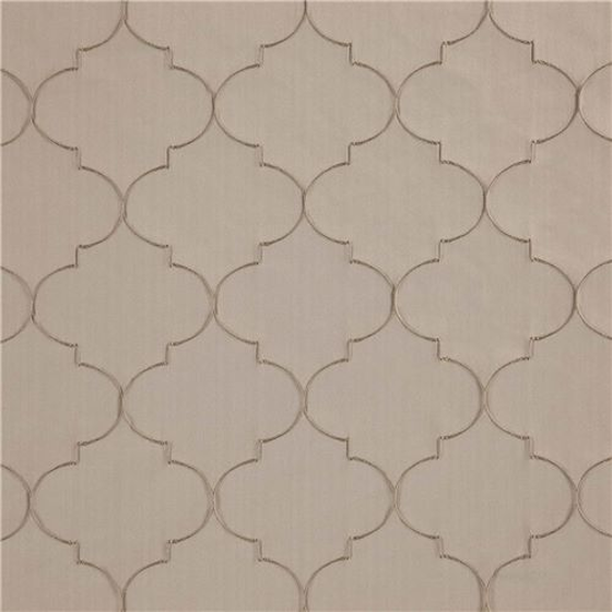 Photo of the fabric Tribute Quartz swatch by Zepel. Use for Curtains, Accessory. Style of Geometric, Jacquard