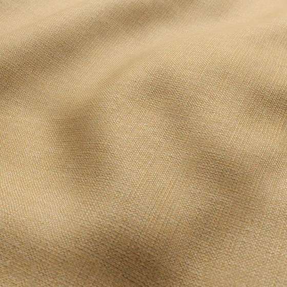 Photo of the fabric Gent Mandarin swatch by Zepel FibreGuard. Use for Curtains, Upholstery, Accessory, Top of Bed. Style of Plain, Texture