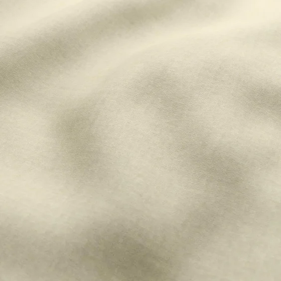 Photo of the fabric Cushy Sand swatch by Zepel. Use for Curtains, Upholstery, Accessory, Top of Bed. Style of Plain, Texture